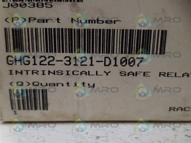 CEAG GHG122-3121-D1007 SWITCH AMPLIFIER *NEW NO BOX*