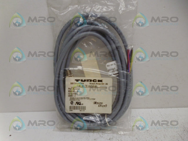 TURCK RSS8T-3 CORDSET *NEW IN FACTORY BAG*