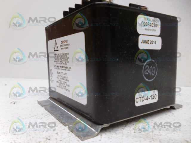INSTRUMENT TRANSFORMER CTD-4-120 TRANSFORMER *NEW NO BOX*