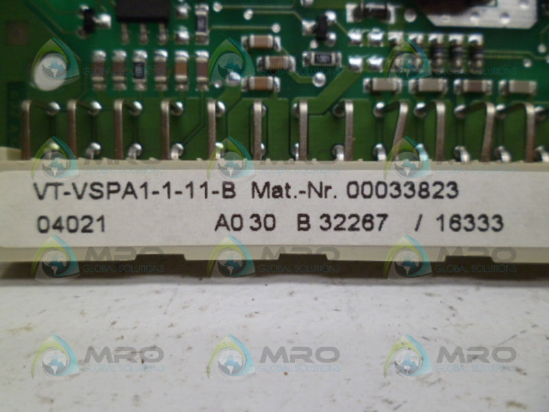 REXROTH VT-VSPA1-1-11-B AMPLIFIER CARD *NEW NO BOX*