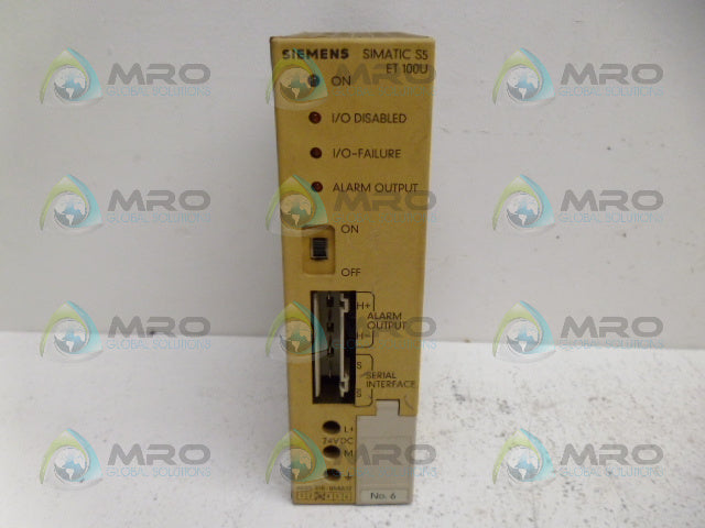 SIEMENS SIMATIC S5 6ES5318-8MA12 INTERFACE MODULE *NEW NO BOX*