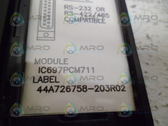 GE FANUC IC697PCM711S PROGRAMMABLE COPROCESSOR *NEW NO BOX*