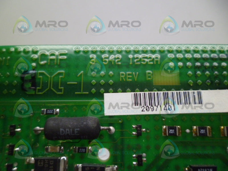 CINCINNATI MILACRON CAF 3-542-1252A PC BOARD *USED*