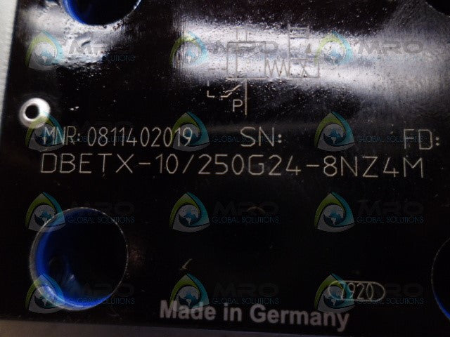 REXROTH DBETX-10/250G24-8NZ4M PRESSURE CONTROL VALVE *NEW NO BOX*