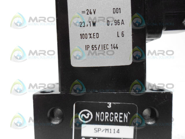 NORGREN SP/M114 PNEUMATIC VALVE *NEW NO BOX*