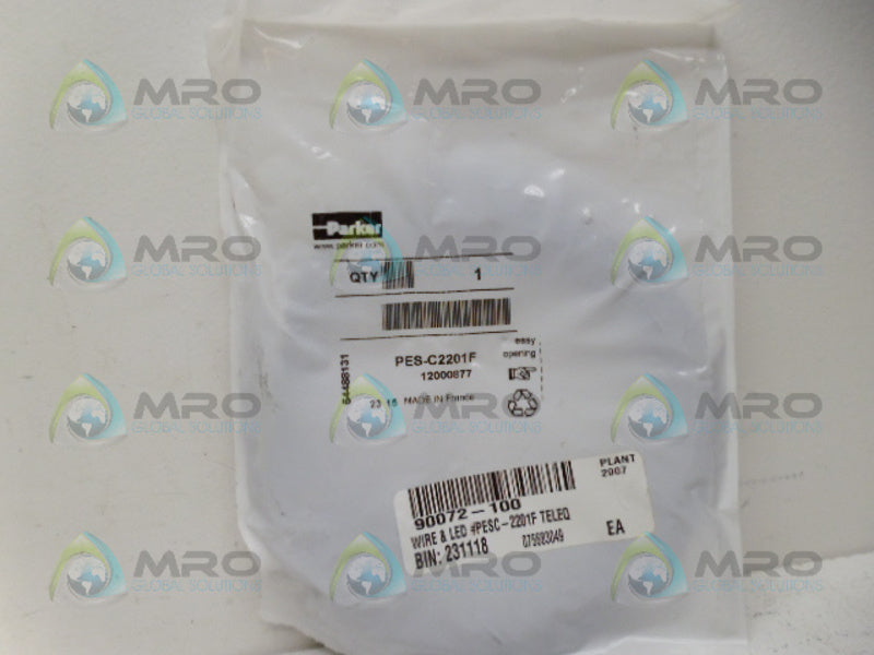 PARKER PES-C2201F CONNECTOR *NEW IN FACTORY BAG*
