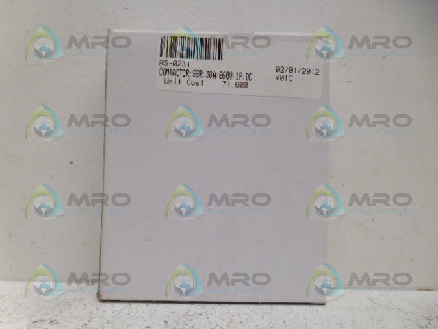CROUZET GNR30DCZ RELAY *NEW IN BOX*