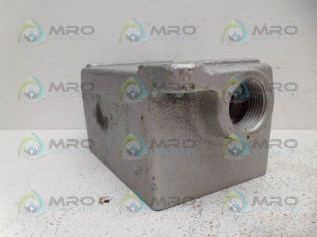 CROUSE-HINDS EDSC271 SINGLE GANG DEVICE BODY *NEW IN BOX*