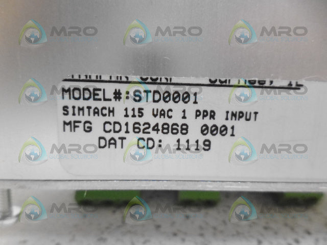 DANAHER STD0001 INPUT SPEED INDICATOR *NEW IN BOX*