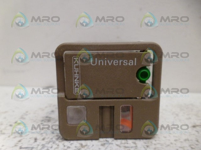KUHNKE UF3-24VDC-1 RELAY *NEW NO BOX*