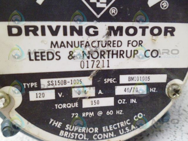 SLO-SYN SS150B-1005 DRIVING MOTOR *USED*