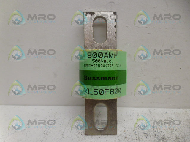 BUSSMAN XL50F800 HIGH SPEED FUSE *NEW IN BOX*