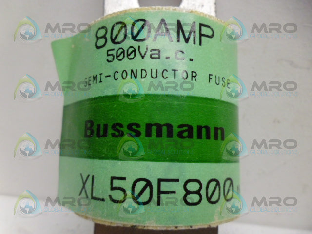 BUSSMAN XL50F800 HIGH SPEED FUSE *NEW IN BOX*