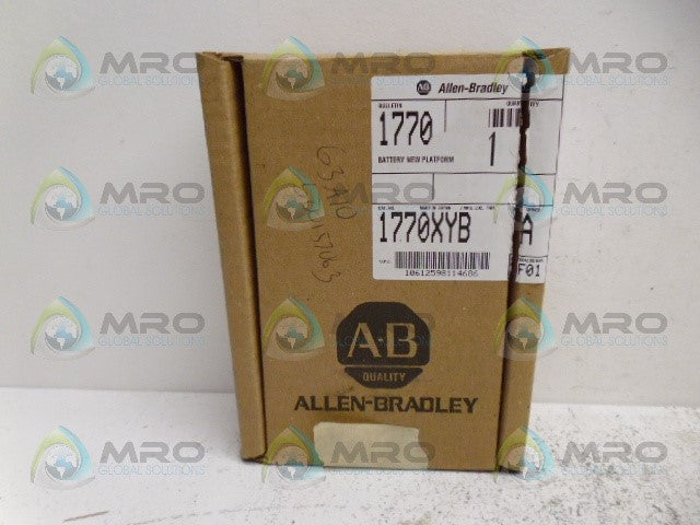 ALLEN BRADLEY 1770-XYB SER. A LITHIUM BATTERY *NEW IN BOX*