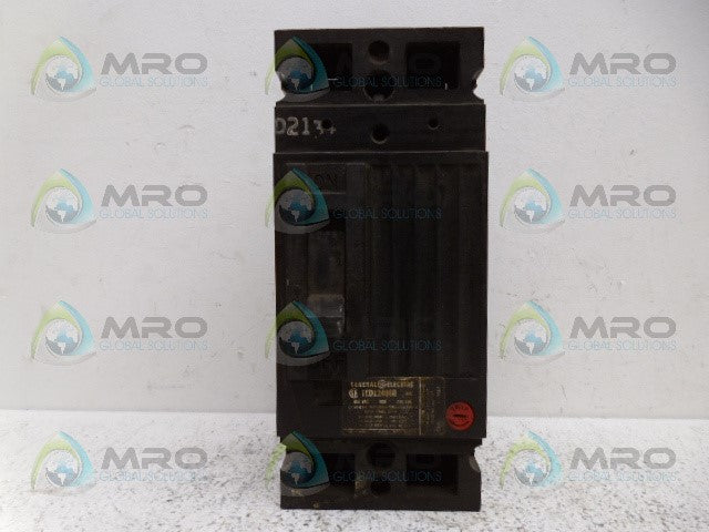 GENERAL ELECTRIC TED124060 CIRCUIT BREAKER *USED*