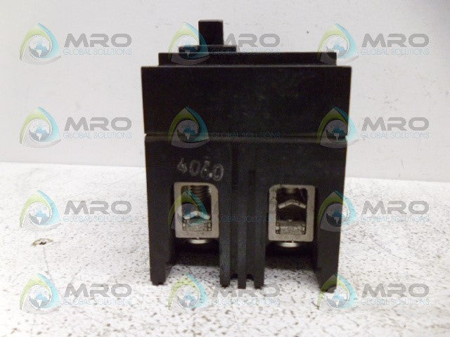 GENERAL ELECTRIC TED124060 CIRCUIT BREAKER *USED*