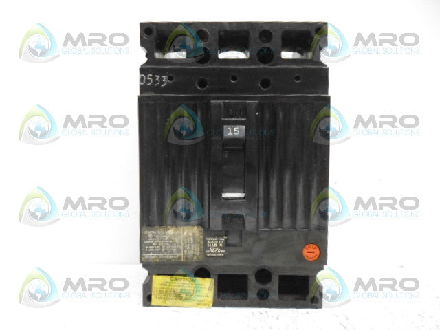 GENERAL ELECTRIC TED134015 CIRCUIT BREAKER *NEW NO BOX*
