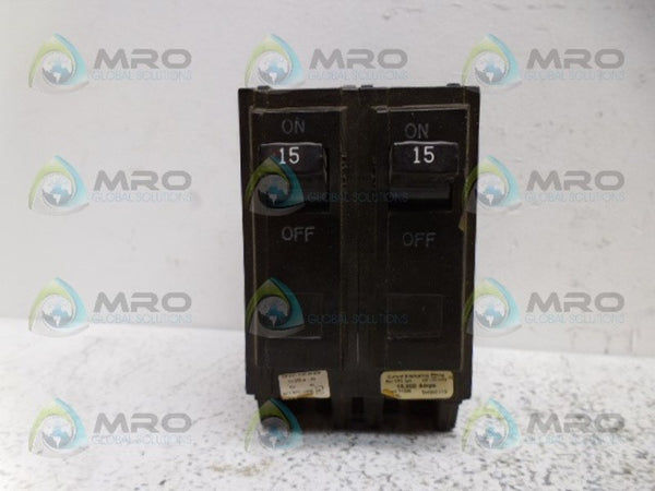 GENERAL ELECTRIC THQB2115 CIRCUIT BREAKER  NSNP