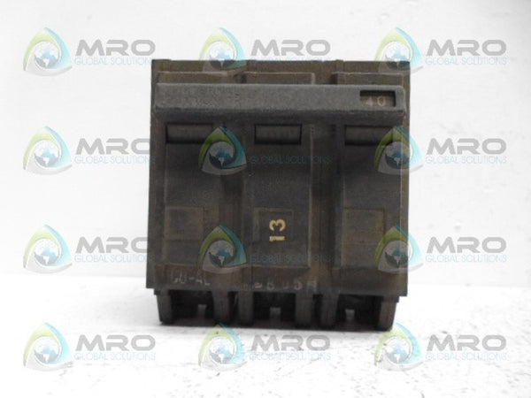 GENERAL ELECTRIC THQB32040 CIRCUIT BREAKER  UNMP