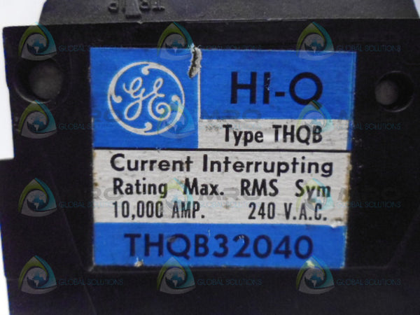 GENERAL ELECTRIC THQB32040 CIRCUIT BREAKER  UNMP