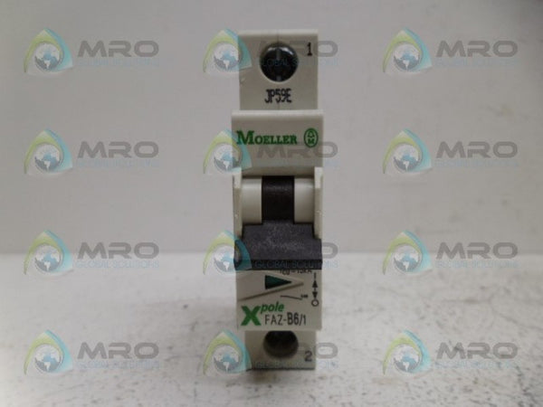 KLOCKNER MOELLER FAZ-B6/1 CIRCUIT BREAKER  NSNP