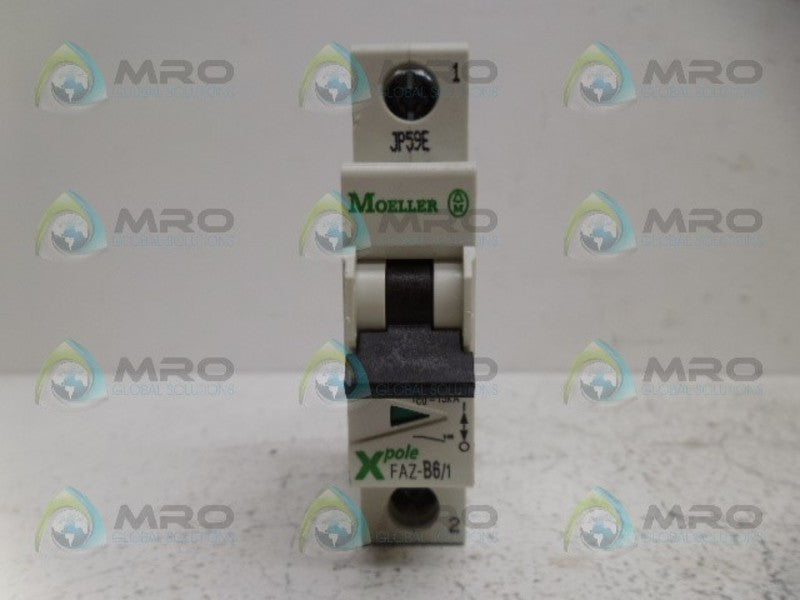 KLOCKNER MOELLER FAZ-B6/1 CIRCUIT BREAKER  NSNP