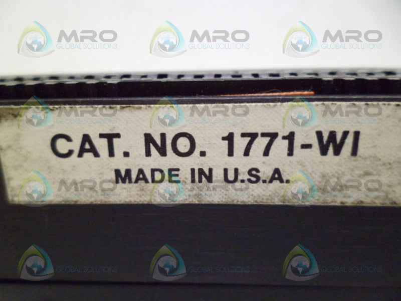 ALLEN BRADLEY 1771-WI WIRING ARM *NEW NO BOX*