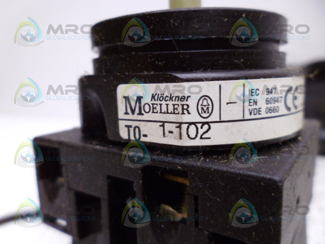 KLOCKNER MOELLER TO-1-102/EA/SVB-SW SWITCH *NEW IN BOX*