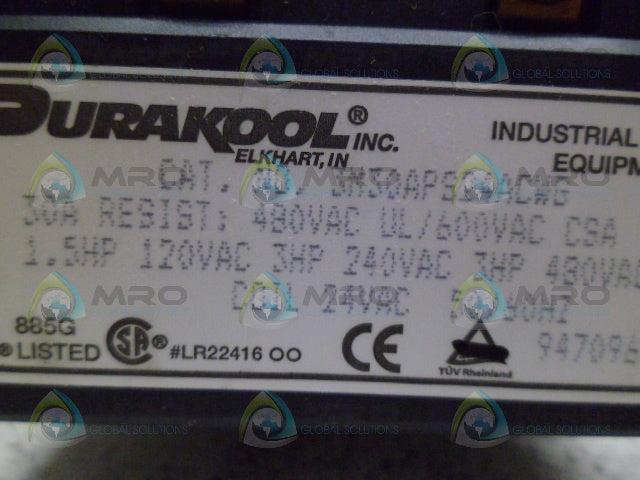 DURAKOOL 3M30APS24ACWG CONTACTOR *NEW IN BOX*