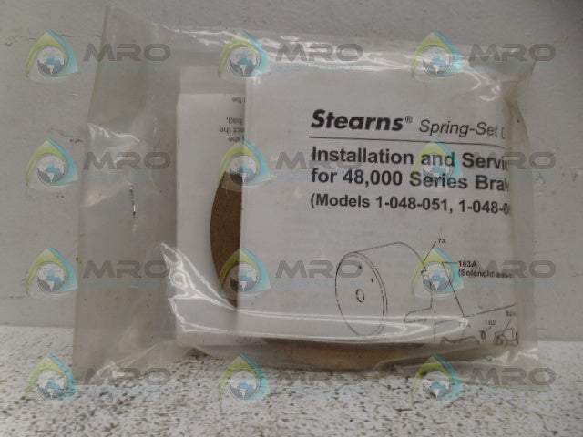 STEARNS 1-048-051 FRICTION DISC *NEW IN FACTORY BAG*