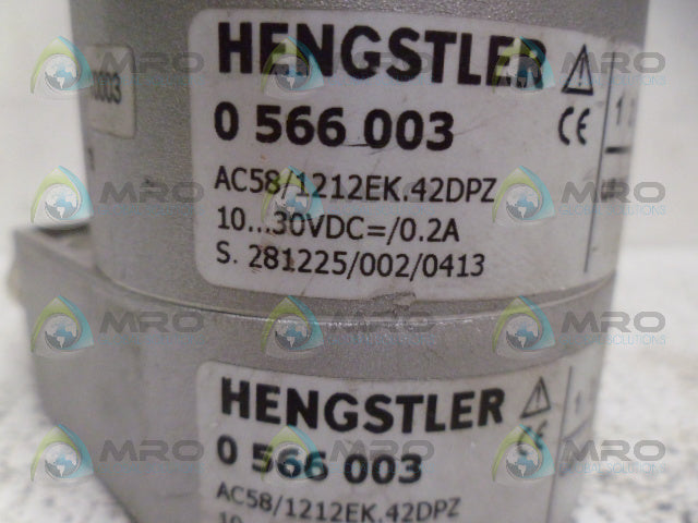 HENGSTLER 0-566-003 ENCODER *NEW NO BOX*