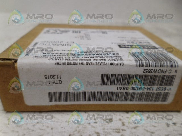 SIEMENS 6ES7134-6GD00-0BA1 ANALOG INPUT MODULE *FACTORY SEALED*