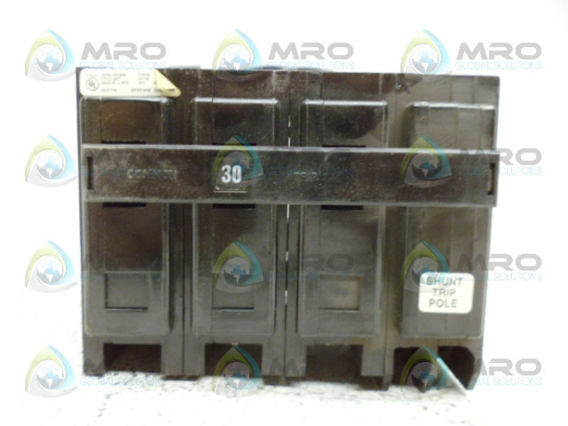 CUTLER HAMMER BAB3030HS CIRCUIT BREAKER *NEW NO BOX*