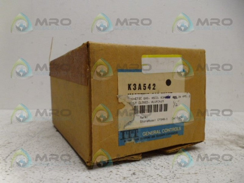 ITT K3A542 SOLENOID GAS VALVE *NEW IN BOX*