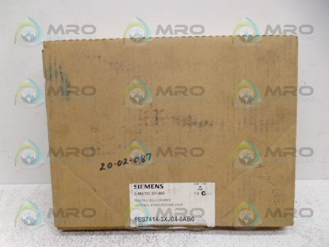 SIEMENS 6ES7414-3XJ04-0AB0 *NEW IN BOX*