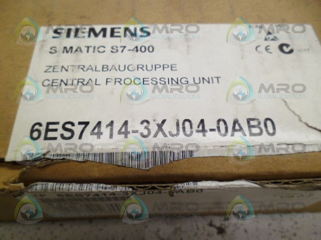 SIEMENS 6ES7414-3XJ04-0AB0 *NEW IN BOX*
