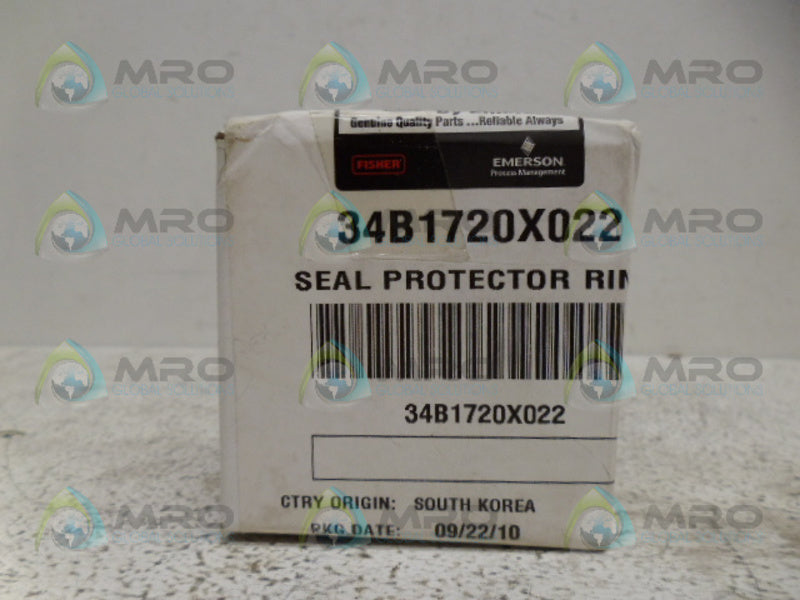 FISHER 34B1720X022 SEAL PROTECTOR RIM *NEW IN BOX*