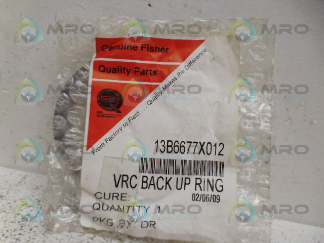 FISHER 13B6677X012 BACK UP RING *NEW IN FACTORY BAG*
