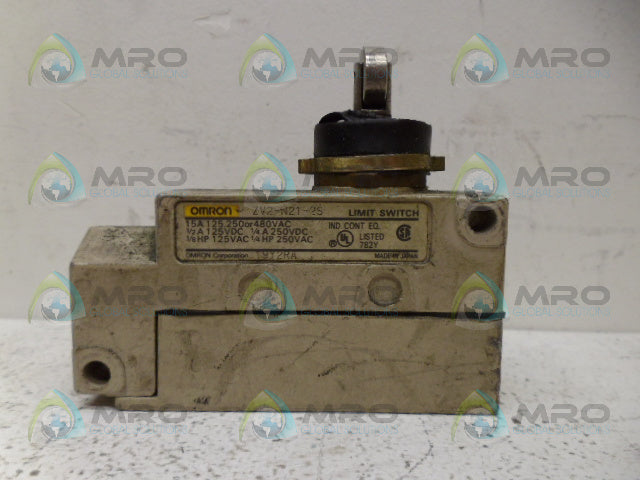 OMRON ZV2-N21-2S LIMIT SWITCH *USED*