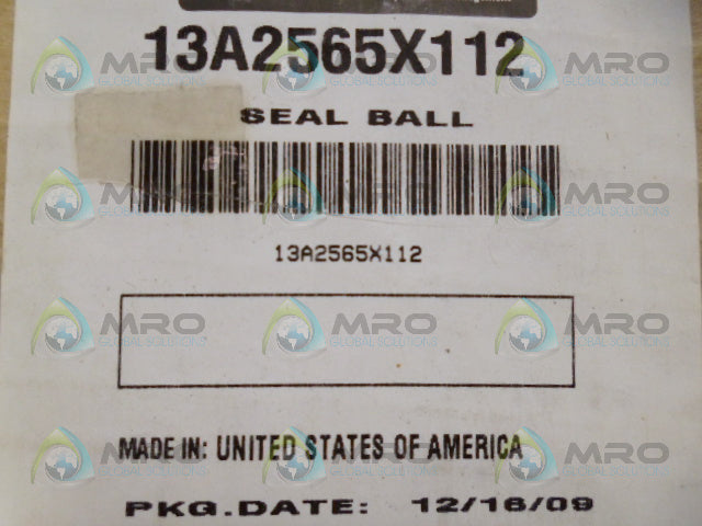 FISHER 13A2565X112 BALL SEAL *FACTORY SEALED*