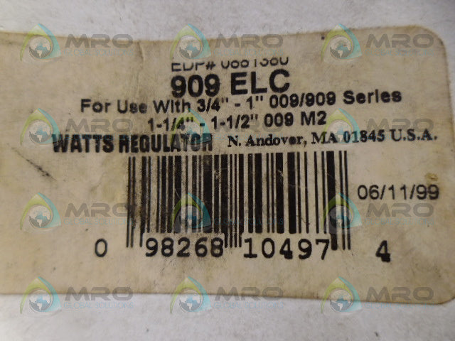 WATTS 0881380 3/4"-1" EL-C VENT ELEBOW *NEW IN BOX*