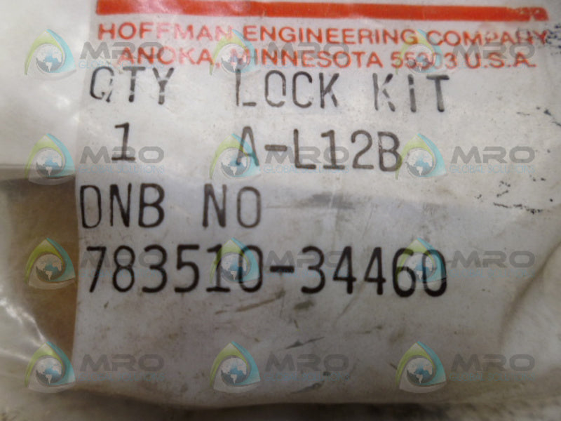HOFFMAN A-L12B LOCK KIT  NSMP