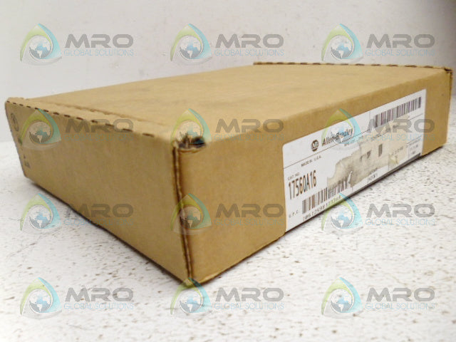 ALLEN BRADLEY CONTROLLOGIX 1756-OA16 SER. A F/W 3.2 DATE: 2008 *FACTORY SEALED*