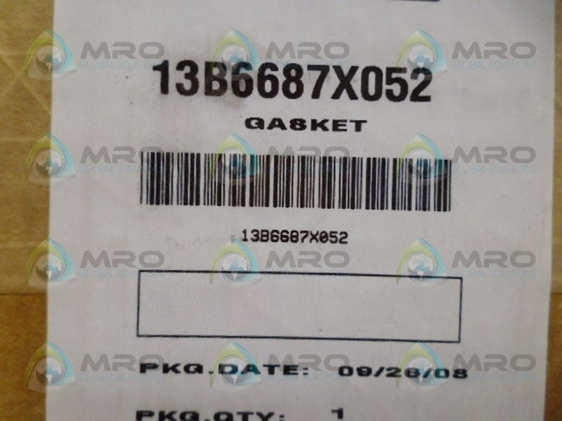 FISHER 13B6687X052 GASKET *FACTORY SEALED*