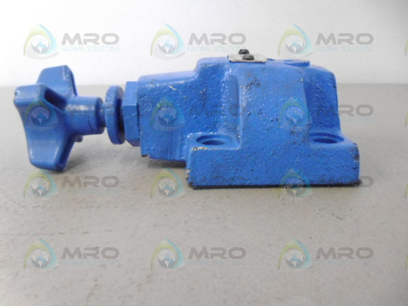 VICKERS CGR02FK30 RELIEF VALVE *USED*