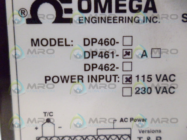OMEGA DP461-T THERMOMETER *NEW IN BOX*