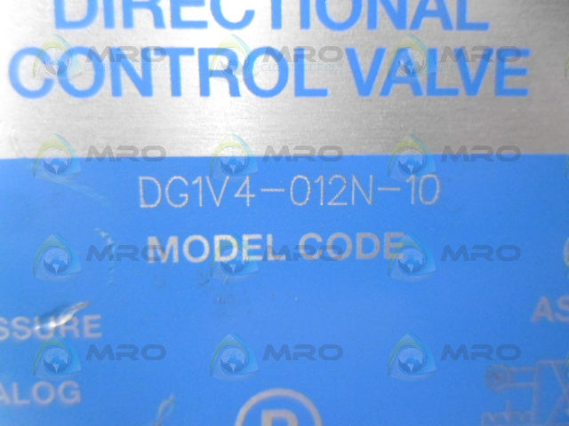 VICKERS DG1V4-012N-10 DIRECTIONAL CONTROL VALVE *NEW NO BOX*