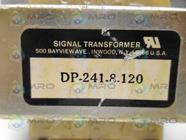 SIGNAL DP-241-8-120 TRANSFORMER *USED*