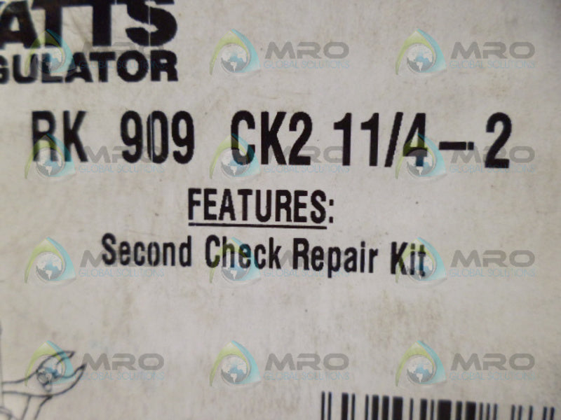WATTS RK909-CK2-11/4-2 REPAIR KIT *NEW IN BOX*