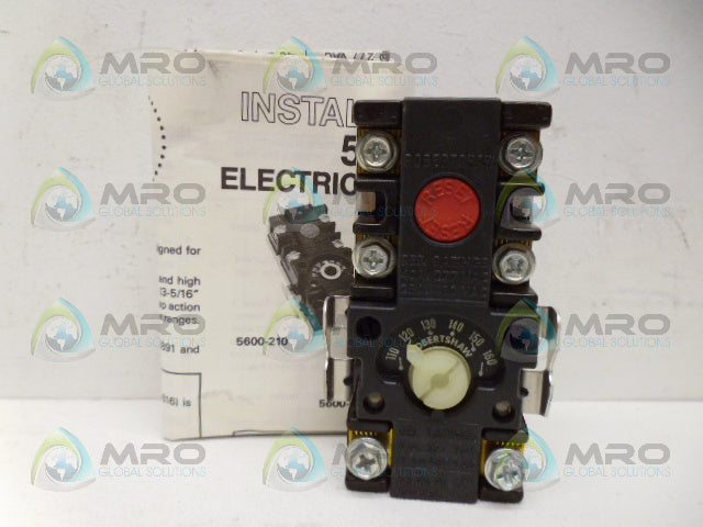 ROBERT SHAW 5600-211 WATER HEATER THERMOSTAT *NEW IN BOX*
